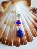Wisiorek z naturalnym lapis lazuli