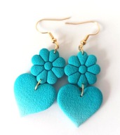 kolczyki z gliny polimerowej Nr 76