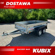 PRZYCZEPA PRZYCZEPKA 263CM 750KG DWUOSIOWA SPAWANA RAMA