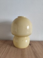 szklana lampa , klosz z czasów PRL