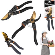 SEKAOR RĘCZNY DO GAŁĘZI NOŻYCZE DO KRZEWÓW KWIATÓW BRADAS KT-V1021