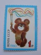 ZSRR - Olimpiada Moskwa 1980 - Miszka - Mi. 5008 ( z bl.148 ) **