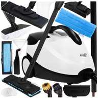 ODKURZACZ MYJKA PAROWA MOP CZYŚCIK do okien tapicerki fug 2000W KOŃCÓWKI