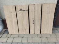 Deska dębowa Brusy dębowe tarcica dąb 600x230x35