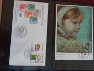 koperty FDC Narody zjednoczone nr 4 10 sztuk ..Kl FDC-UN