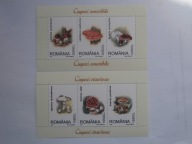 Rumunia - grzyby - Mi. bl.332 + bl.333 **