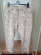 gina benotti 48 lina jeans spodnie dżins strecz ze średnim stanem proste