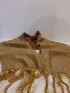 PATSY SEDDON SZAL SZALIK ELEGANCKI ORYGINALNY ZŁOTY