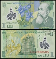 BNA - RUMUNIA 1 Lej Leu 2018 / 2022 seria 224N # P117p # POLIMER # VF/XF