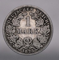 NIEMCY - 1 MARKA 1875 - A