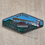 Odznaka PTTK - Schronisko Stecówka Istebna 800 m wersja2
