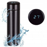 KUBEK Z WYŚWIETLACZEM TERMICZNY TERMOS NA KAWĘ TEMPERATURA LCD 500 ML BIDON