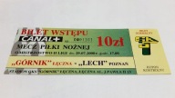 bilet GÓRNIK Łęczna - LECH Poznań 2000 (v.2)