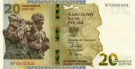BANKNOT KOLEKCJONERSKI OCHRONA POLSKIEJ GRANICY WSCHODNIEJ 2022 ROK+FOLDER