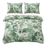 POŚCIEL 140X200 1 POSZEWKA 70X80 SATYNA BAWEŁNIANA ZAMEK PIRUU KOMPLET