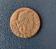 Jan Kazimierz Waza, szeląg miedziany ( boratynka)