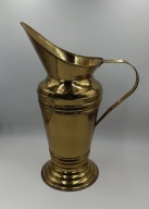 Piękny zabytkowy mosiężny/ miedziany Dzban na wodę, Wazon, szczelny 10L.