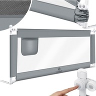 Barierka ochronna do łóżka zabezpieczająca 150 x 44 x 72-96 cm