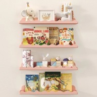 JB504 Półka wisząca Regał Lifewit 38 x 10 x 3 cm róż