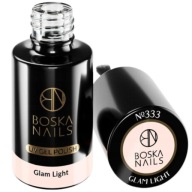 Boska Nails Lakier Hybrydowy do paznokci 333 Glam Light brzoskwinia