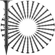 100x SZPILKI KOTWY KOŁKI DO AGROWŁÓKNINY AGROTKANINY MOCNE 15cm 100 SZTUK