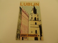 Lublin, plan miasta, mapa Lublina, mapa Prl, stara mapa Lublina 1978