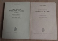 Zarys Dziejów Literatury Polskiej tom 1, 2 Kleiner