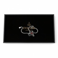 Gotycki Naszyjnik GŁOWA KOZŁA Czerwone Oko STAL Amulet UNISEX