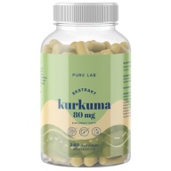 Aura Herbals PURE LAB Kurkuma 80mg 240 kaps.