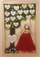 Prezent dla Nauczyciela, ramka, grawer, makrama, 20×30cm do 15 dzieci