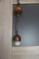 LAMPA WISZĄCA Z PRL-U