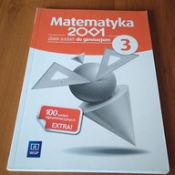Matematyka 2001 gimnazjum klasa 3 zadania Dubiecka supl Sawicka-Patrzałek