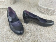 VAN ELI nr 41/10 wygodne klasyczne czarne czółenka