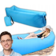 NADMUCHIWANA ROZKŁADANA SOFA LAZY BAG AIR NA PLAŻE FOTEL MATERAC LEŻAK