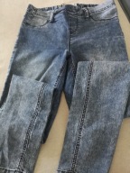 Marmurkowe jegginsy S