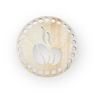 Baza pod podkładkę na kubek 10cm do szydełkowania sklejka 3mm grawer