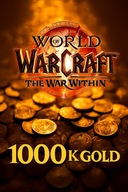 WoW Burning Legion EU 1.000.000 Gold 1KK Złoto H/A