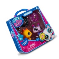 ZWIERZAKI ROZTAŃCZONE PUPILE FIGURKI NAJMNIEJSZY SKLEP ZOOLOGICZNY 2 SZT