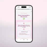 Menopauza- INTERAKTYWNY PLANER MENOTROSKI+BONUS- monitorowanie objawów