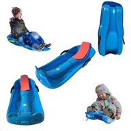 SANKI ŚLIZG Z PODPARCIEM ŚLIZGACZ PLASTIKOWE HAMULCE SZNUREK DLA DZIECI