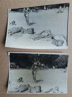 PRL 2 x plaża aparat fotograficzny (1473)