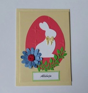 Kartki świąteczne na Wielkanoc ręcznie robione