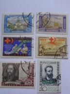 ZSRR - zestaw - Mi. 2135-36, 2137, 2141, 2142-43 kasowane