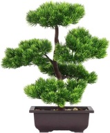 SZTUCZNE DRZEWKO BONSAI SOSNA W DONICZCE 33 CM DEKORACJA DO DOMU BIURA