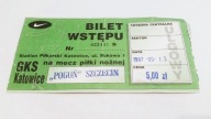 stary bilet GKS KATOWICE - POGOŃ Szczecin 13.09.1997