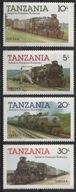 TANZANIA - LOKOMOTYWY - KOLEJNICTWO - CZYSTE **
