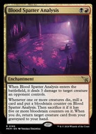 Karta Magic: The Gathering Blood Spatter Analysis MKM