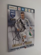 Karta panini autograf Legia sezon 17/18 Fifa365 Update Miroslav Radović