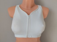 Śliczna markowa bielizna M & S 07880 UK 36F EUR 80F zapinany w przodzie