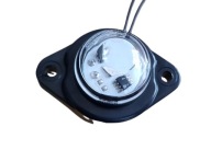 Lampa pozycyjna obrysowa CZERWONA TYLNA diodowa led 12-24V "OCZKO"